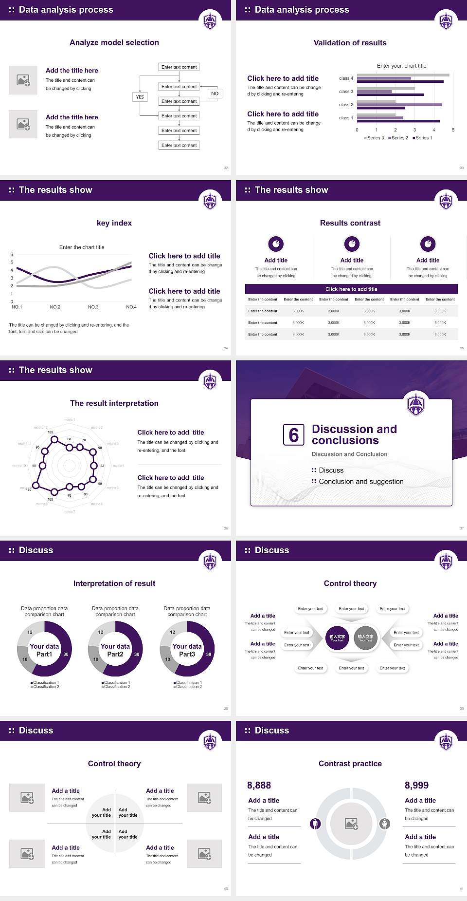 East Carolina University Graduation Thesis Defense PPT Template4:3 ratio PPT effect preview image5