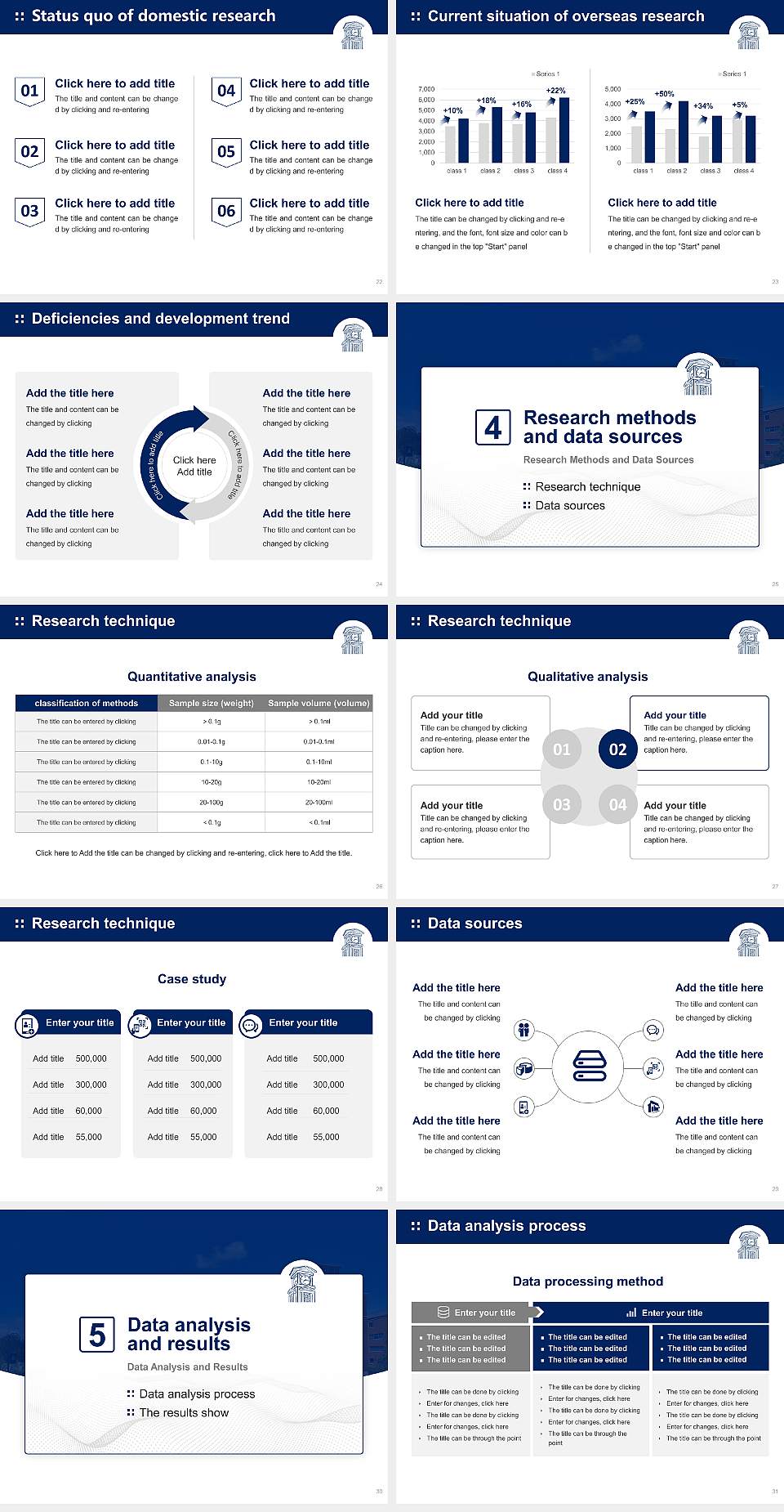 Eastern Connecticut State University Graduation Thesis Defense PPT Template4:3 ratio PPT effect preview image4