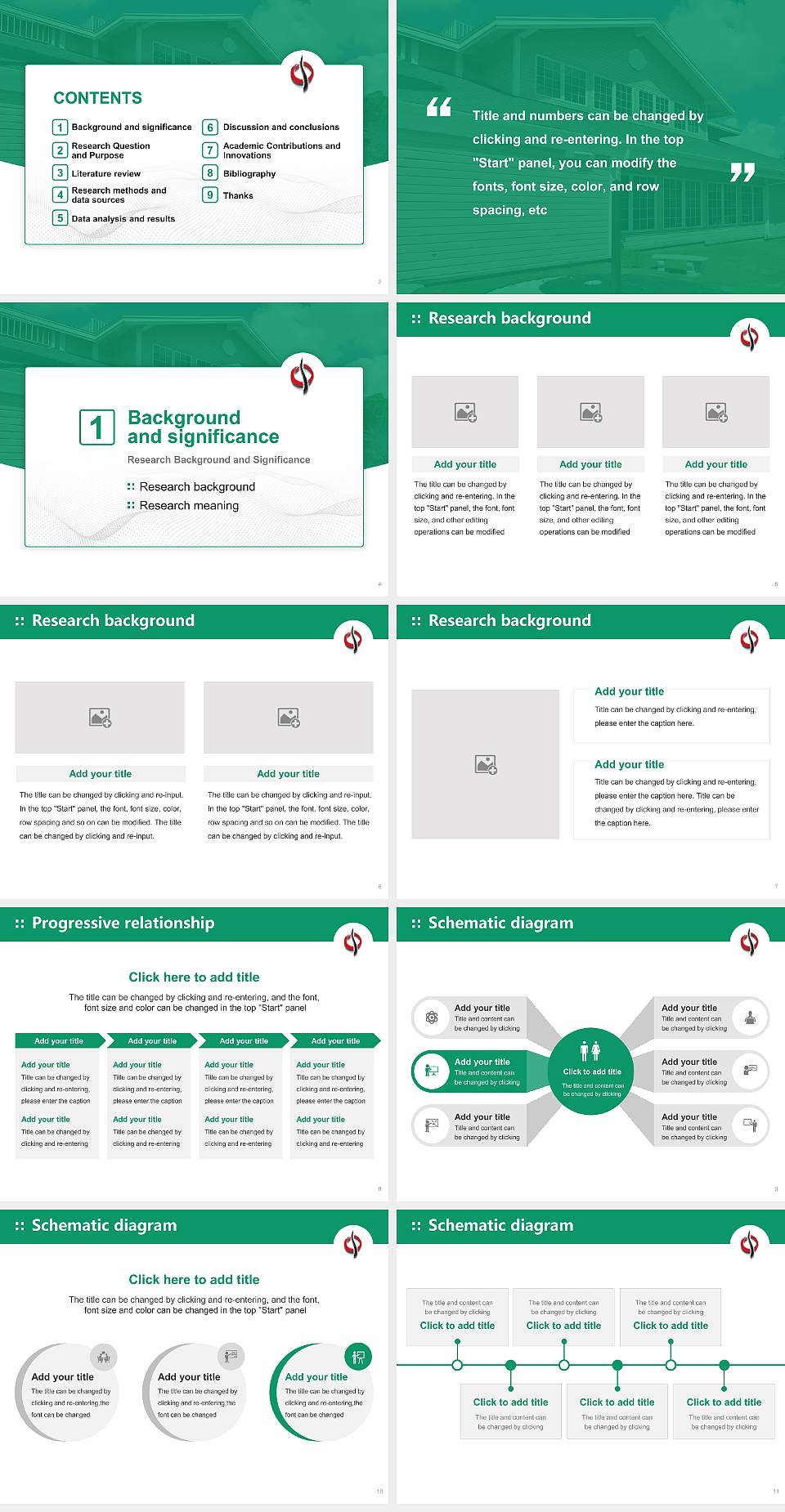 East West College of Natural Medicine Graduation Thesis Defense PPT Template4:3 ratio PPT effect preview image2