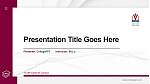 VCOM-Carolinas Campus Thesis Proposal/Graduation Defense PPT Template