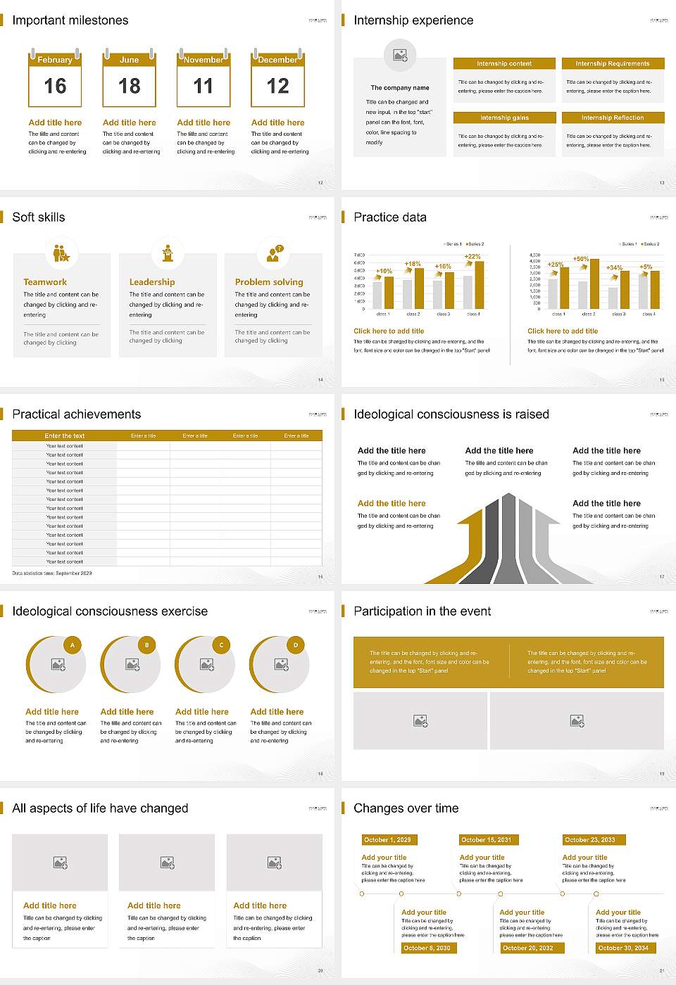 Emporia State University National Scholarship Defense PPT Template16:9 ratio PPT effect preview image3