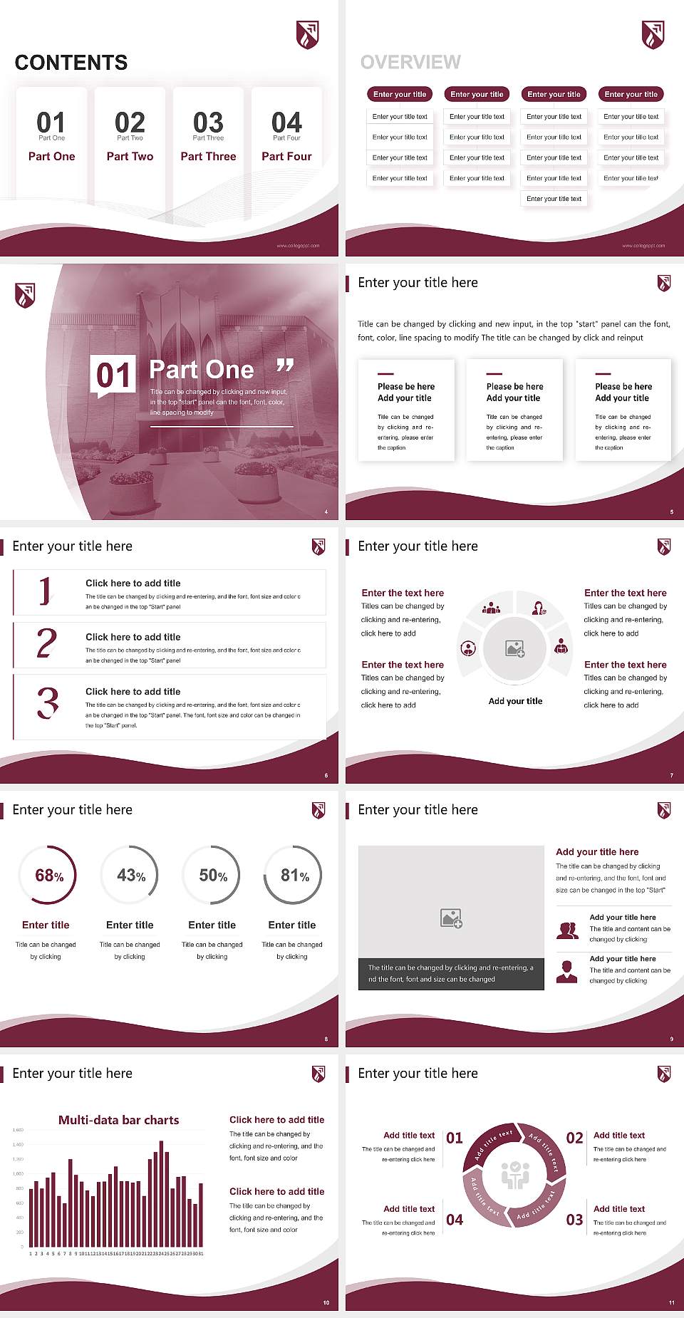 Evangel University Lecture Sharing and Networking Event PPT Template4:3 ratio PPT effect preview image2