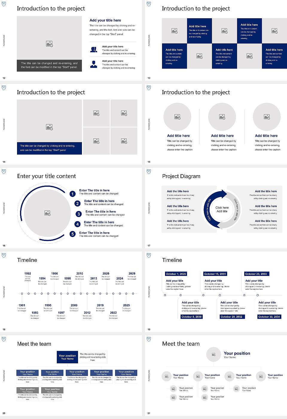 Emory University Competition/Entrepreneurship Contest PPT Template16:9 ratio PPT effect preview image3