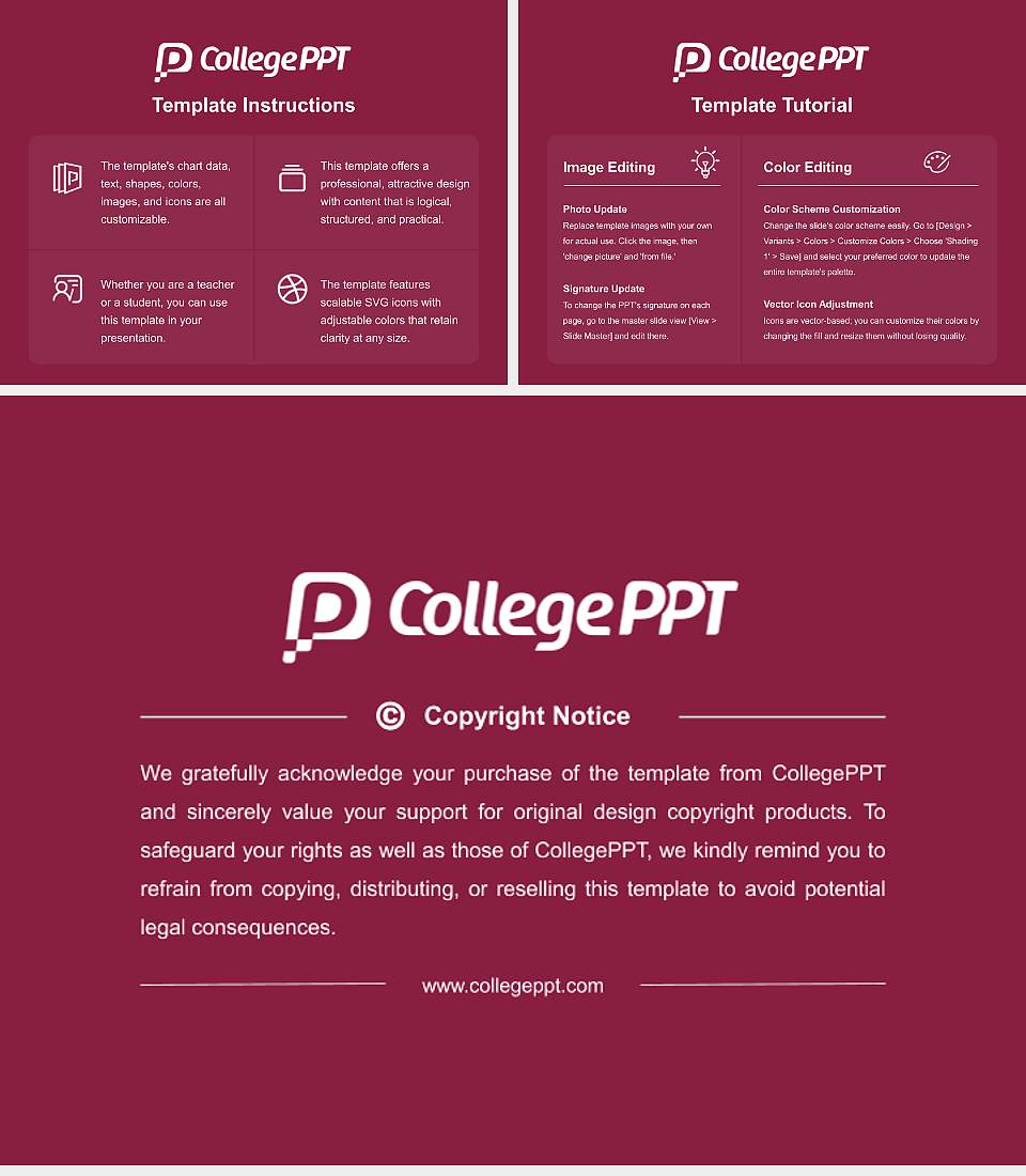 Eastern Kentucky University Academic Presentation/Research Findings Report PPT Template4:3 ratio PPT effect preview image5