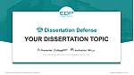 Edp University of Puerto Rico Inc-San Sebastian学位論文弁論PPTテンプレート