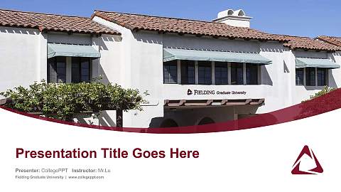 Fielding Graduate University Course/Courseware Creation PPT Template