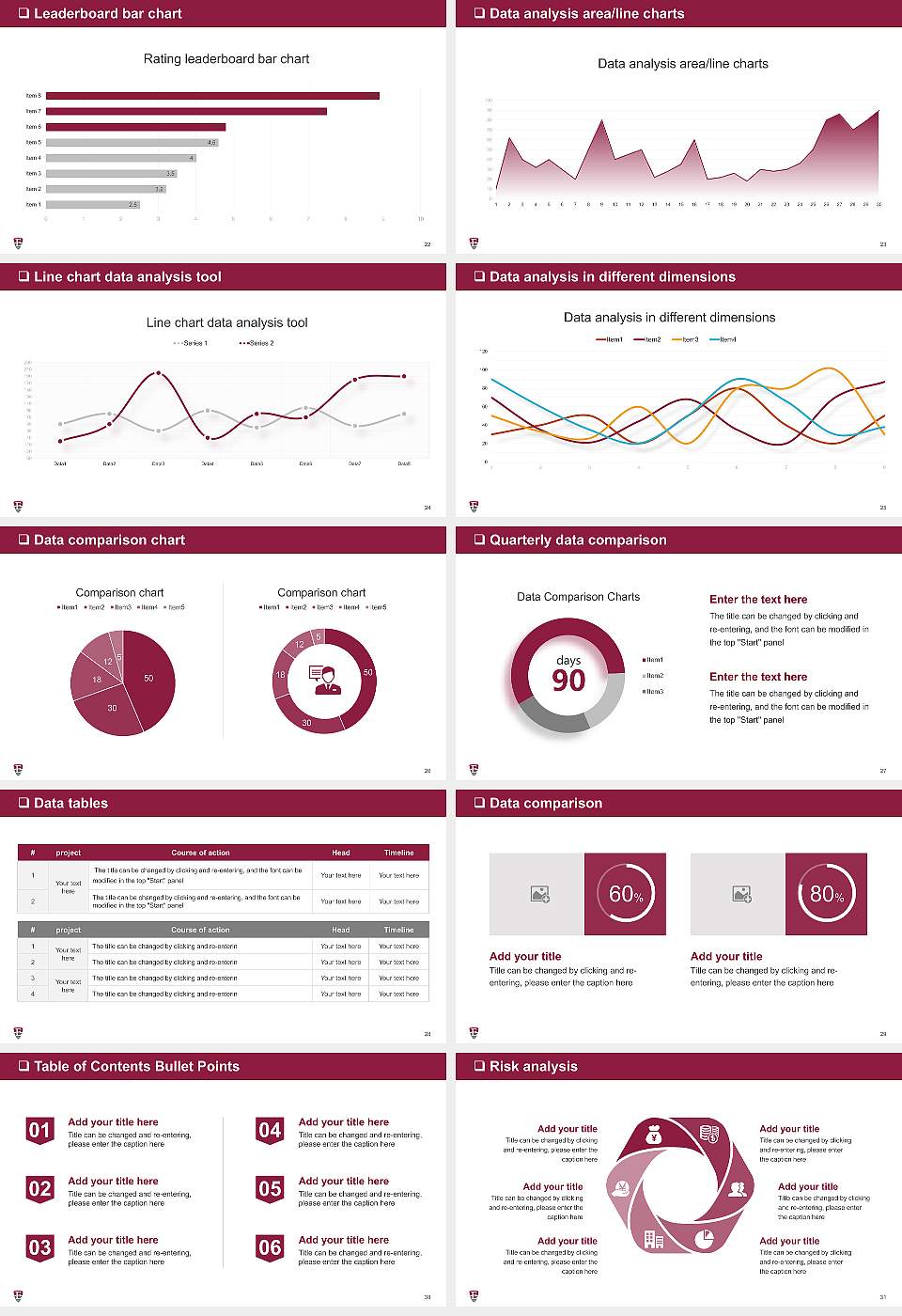 Eastern University General Purpose PPT Template16:9 ratio PPT effect preview image4