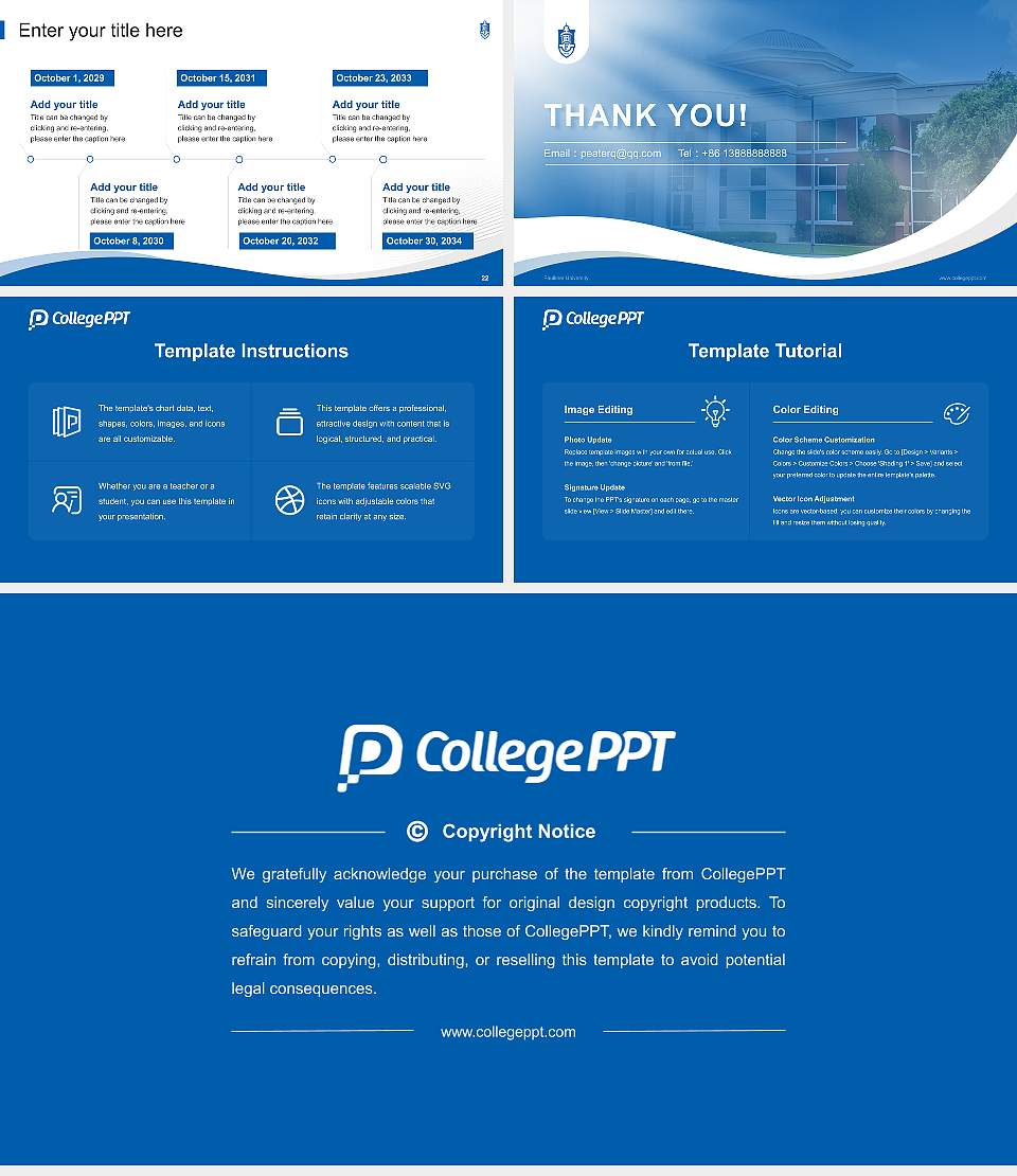 Faulkner University Lecture Sharing and Networking Event PPT Template16:9 ratio PPT effect preview image4