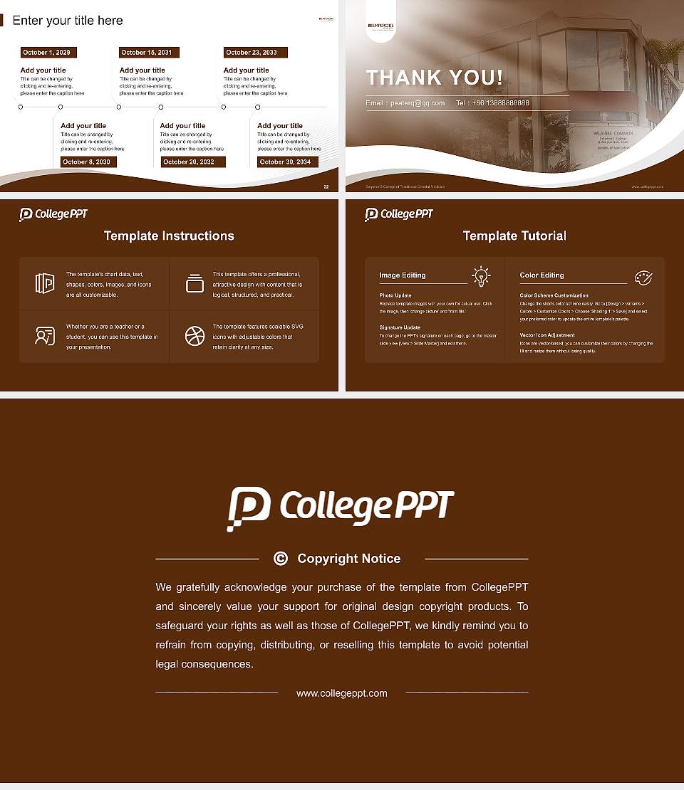 Emperor’S College of Traditional Oriental Medicine Lecture Sharing and Networking Event PPT Template16:9 ratio PPT effect preview image4