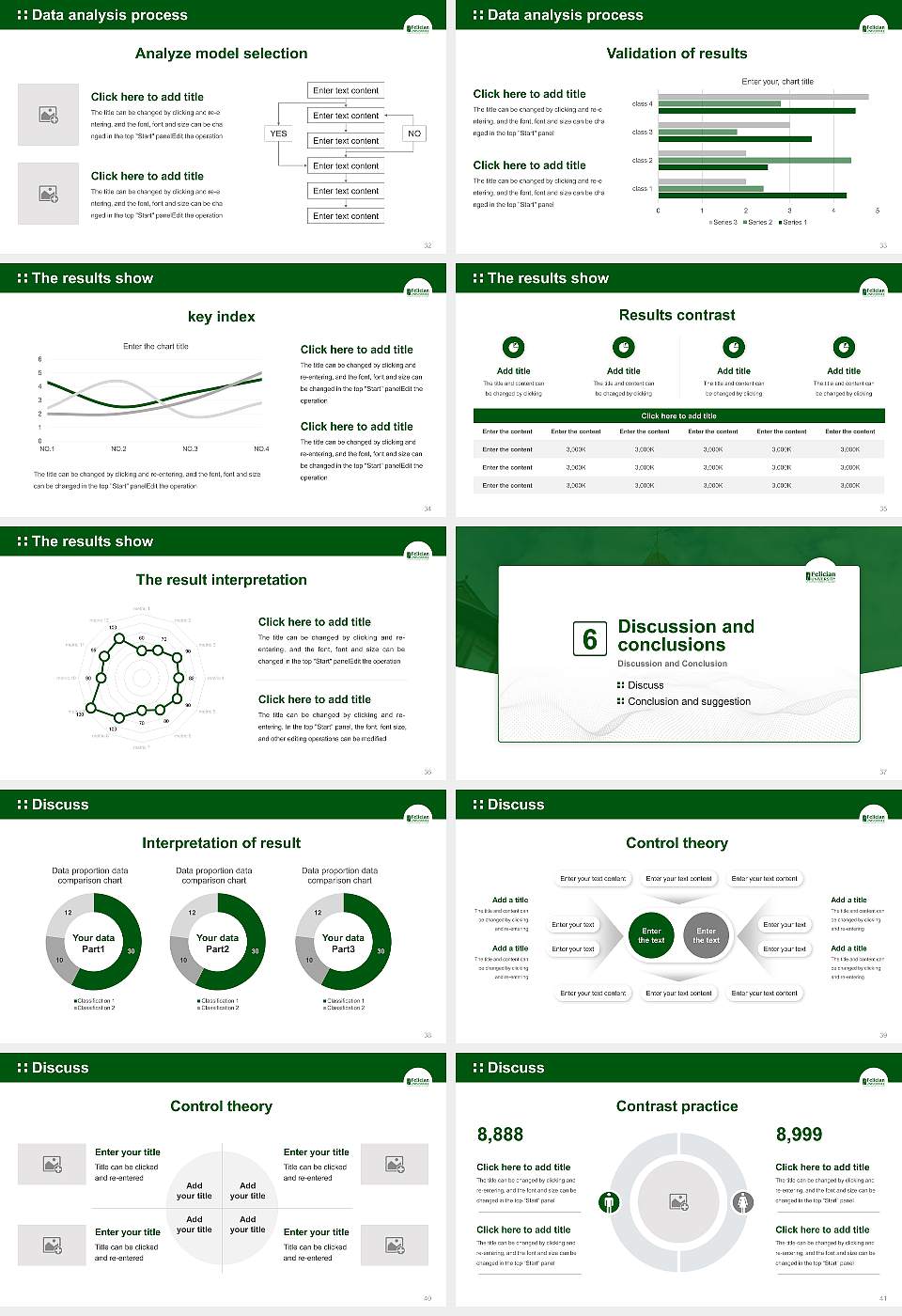 Felician University Graduation Thesis Defense PPT Template16:9 ratio PPT effect preview image5