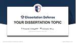 Fairfax University of America Graduation Thesis Defense PPT Template