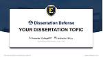 East Tennessee State University Disputation Powerpoint Vorlage