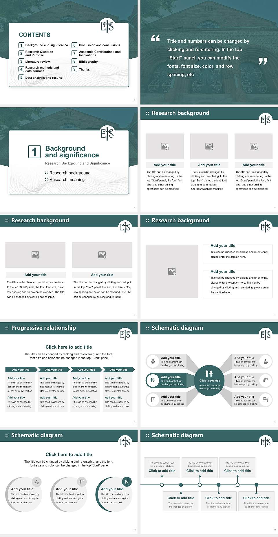 Ecumenical Theological Seminary Graduation Thesis Defense PPT Template4:3 ratio PPT effect preview image2