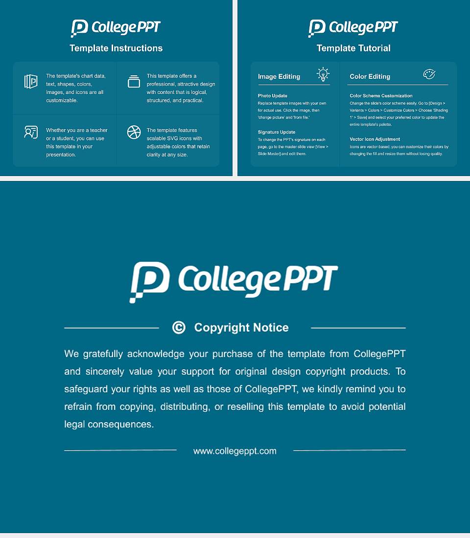 Eastern Virginia Medical School Course/Courseware Creation PPT Template4:3 ratio PPT effect preview image5