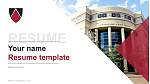 Edgewood College Resume Templat PPT