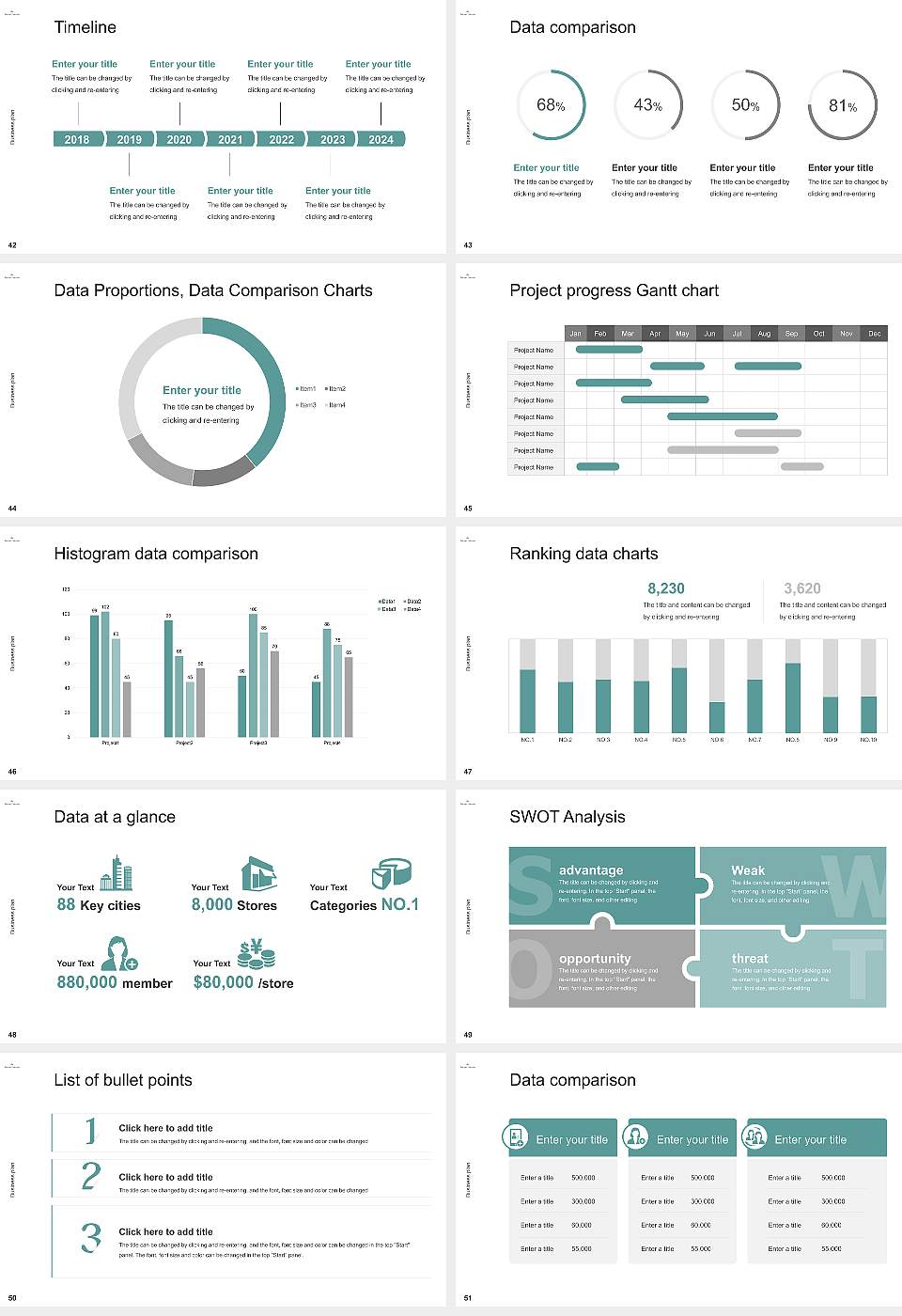 Eckerd College Competition/Entrepreneurship Contest PPT Template16:9 ratio PPT effect preview image6