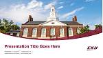 Eastern Kentucky University Unterricht Powerpoint Vorlage