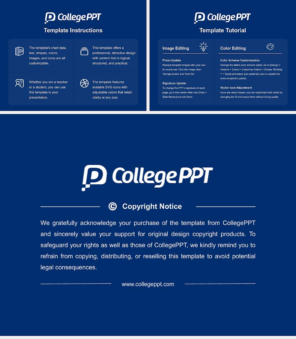 Epic Bible College Course/Courseware Creation PPT Template4:3 ratio PPT effect preview image5
