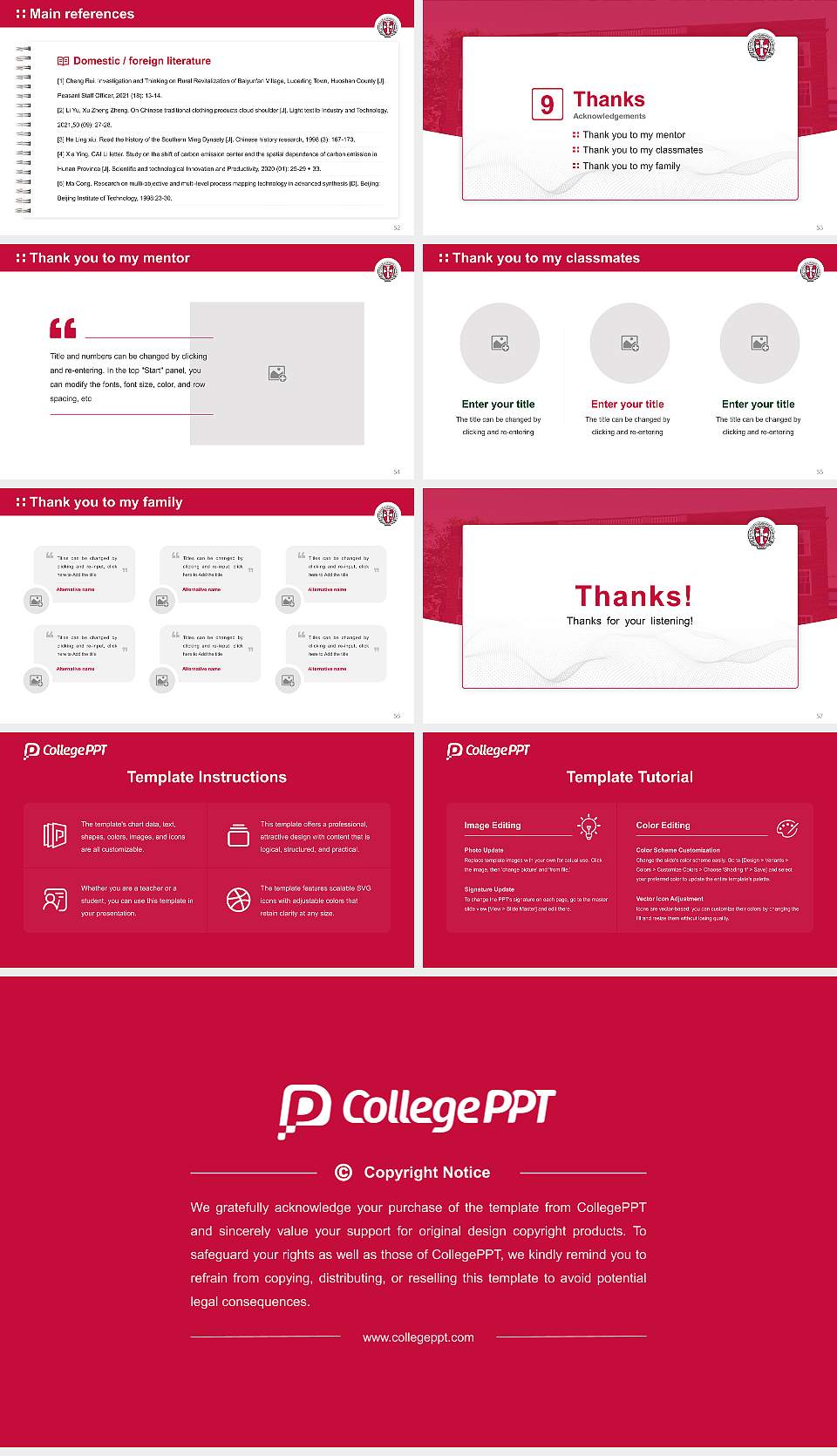 Eastern Nazarene College Graduation Thesis Defense PPT Template16:9 ratio PPT effect preview image7