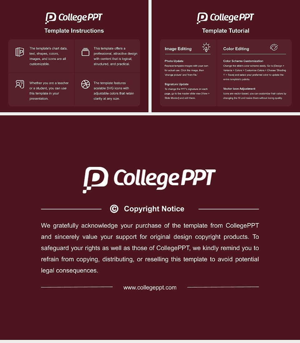 Faith Baptist Bible College and Theological Seminary Academic Presentation/Research Findings Report PPT Template4:3 ratio PPT effect preview image5