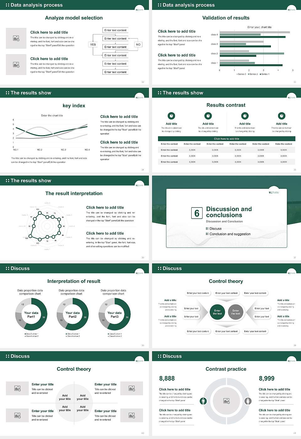 Everglades University Graduation Thesis Defense PPT Template16:9 ratio PPT effect preview image5