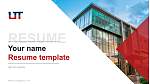 Utah Tech University Resume PPT Template