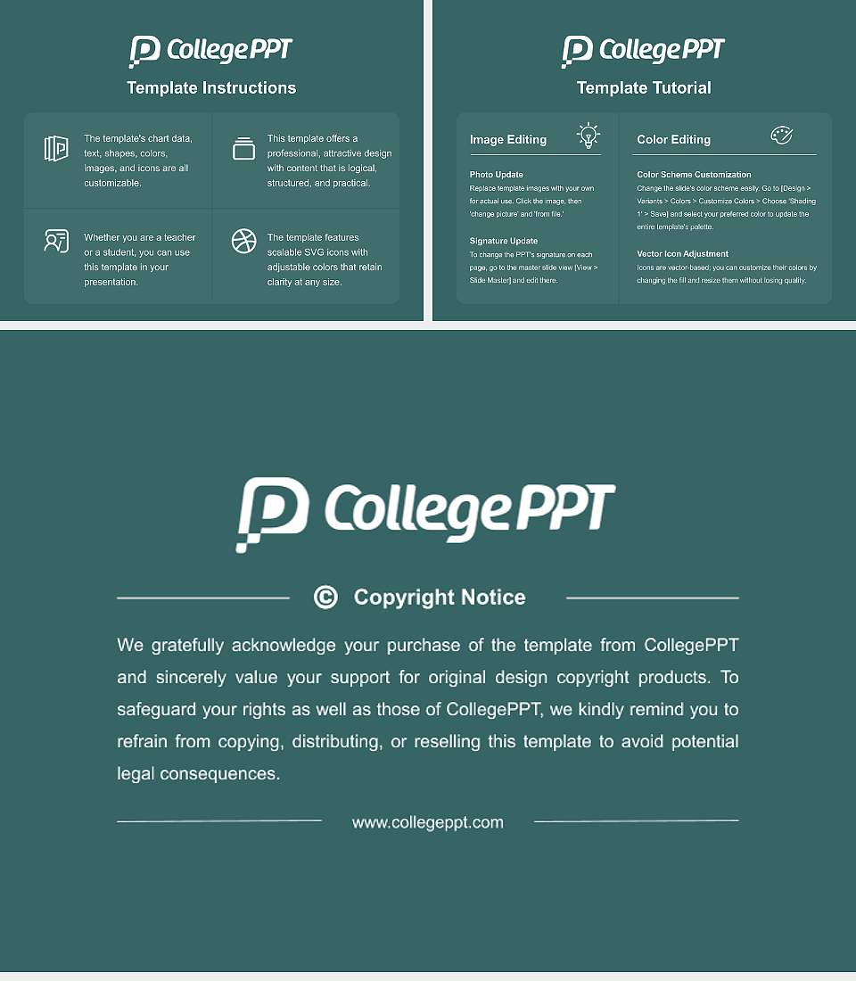 Ecumenical Theological Seminary Course/Courseware Creation PPT Template4:3 ratio PPT effect preview image5