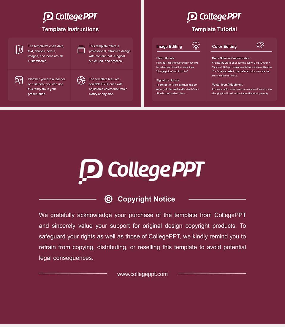 Fairmont State University Course/Courseware Creation PPT Template4:3 ratio PPT effect preview image5