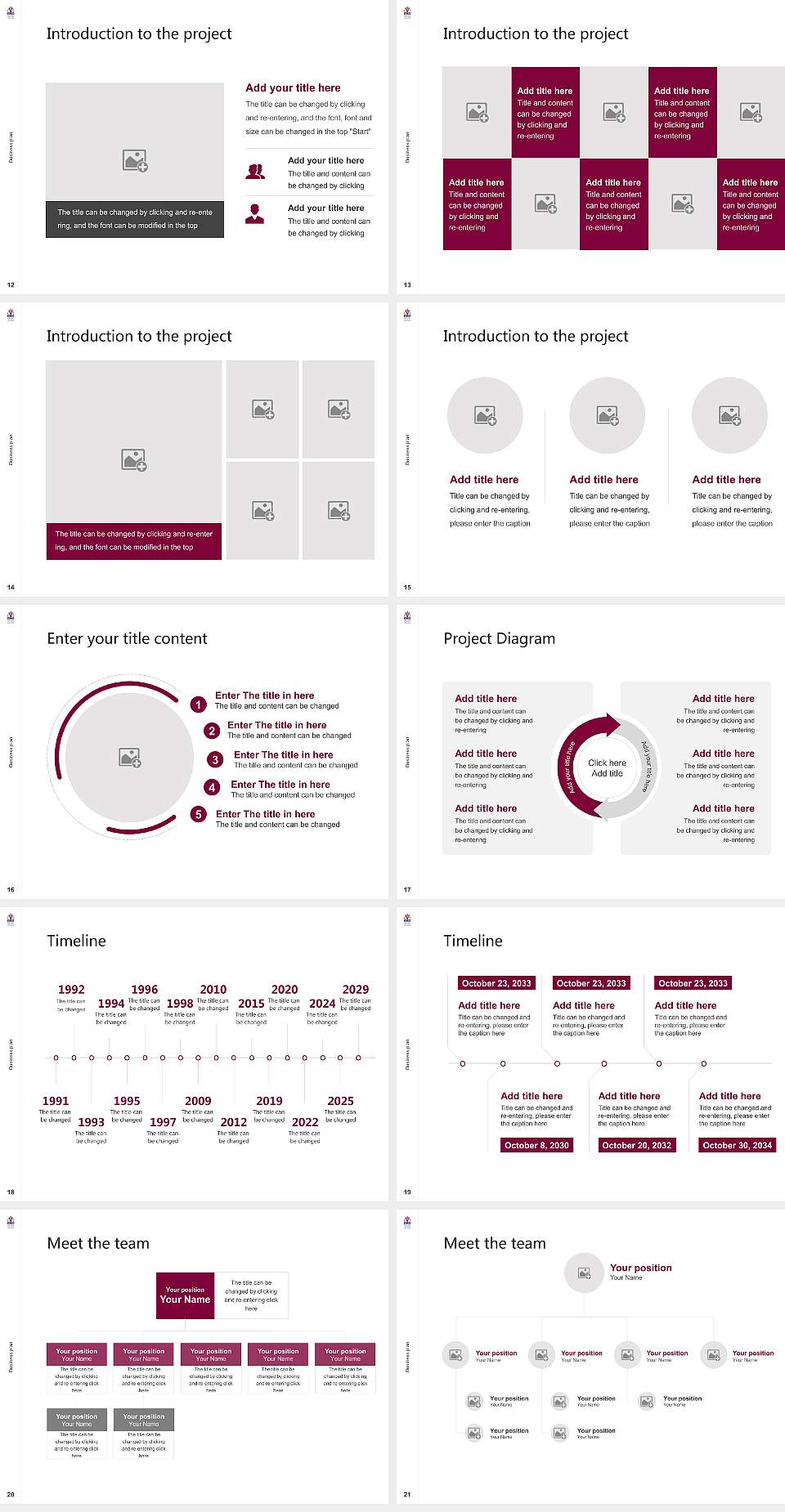 VCOM-Carolinas Campus Competition/Entrepreneurship Contest PPT Template4:3 ratio PPT effect preview image3