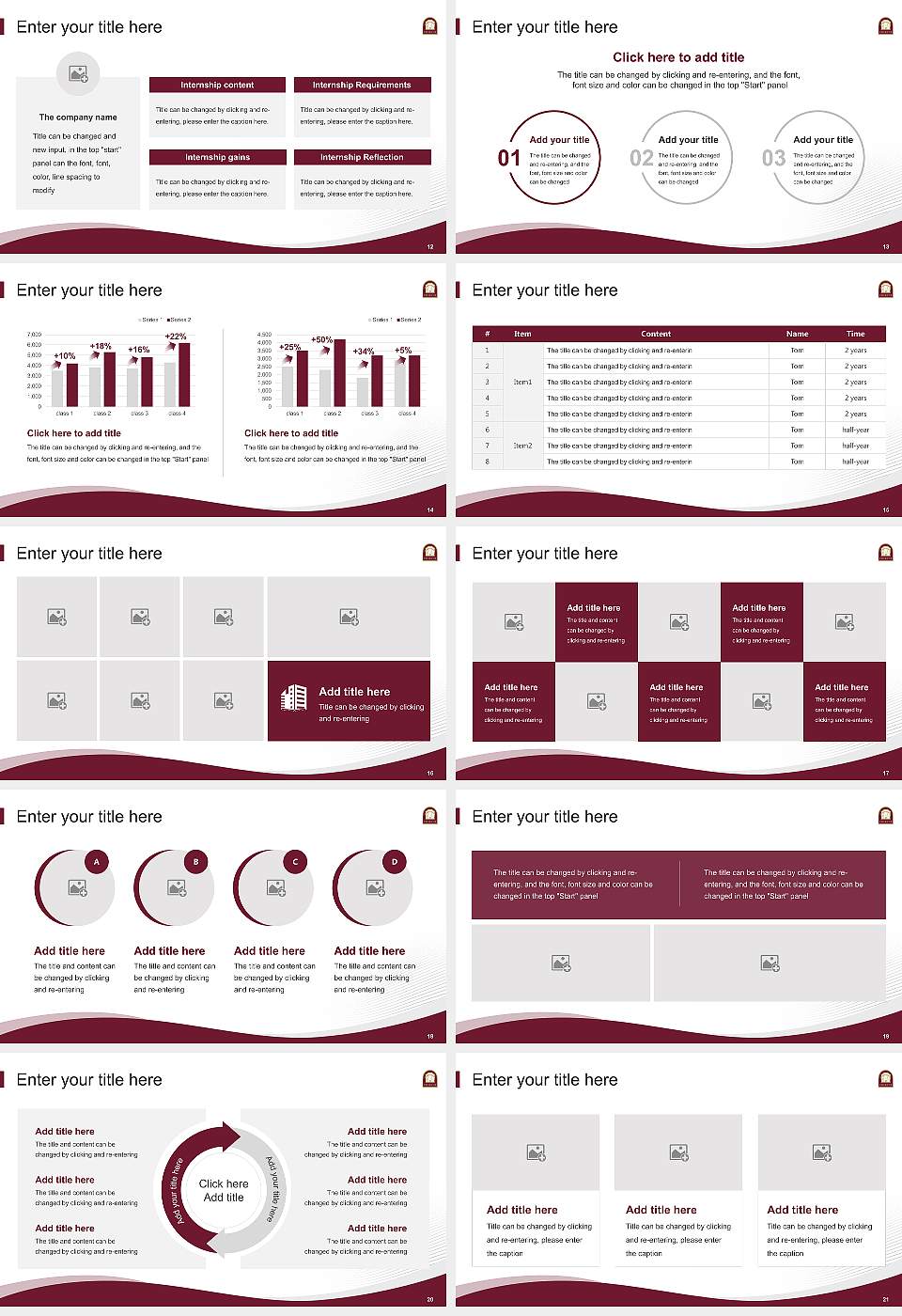 Erskine College Lecture Sharing and Networking Event PPT Template16:9 ratio PPT effect preview image3