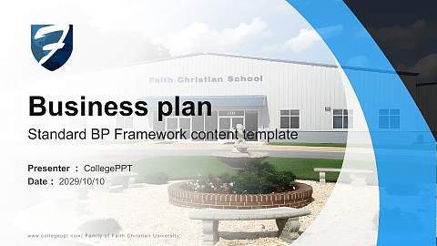 Family of Faith Christian University Competition/Entrepreneurship Contest PPT Template