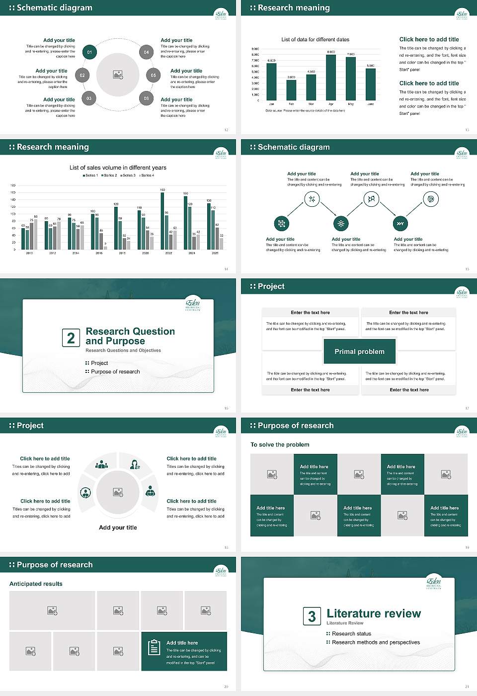 Eden Theological Seminary Graduation Thesis Defense PPT Template16:9 ratio PPT effect preview image3