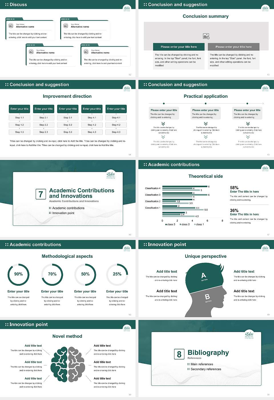 Eden Theological Seminary Graduation Thesis Defense PPT Template16:9 ratio PPT effect preview image6