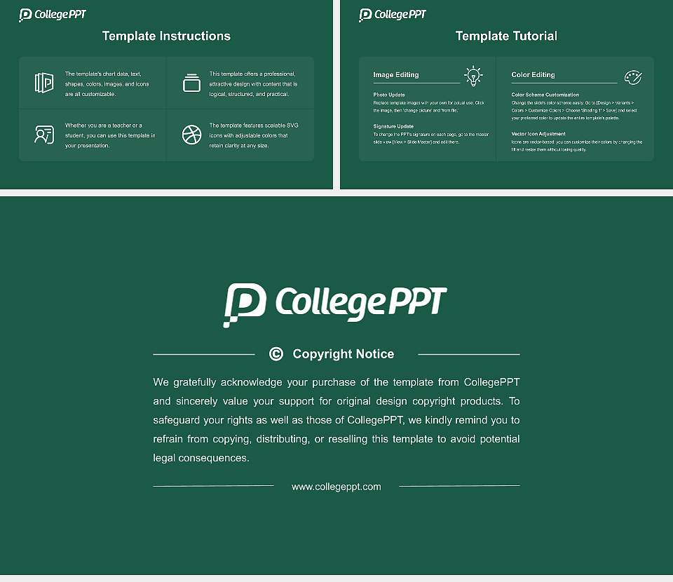 Everglades University Academic Presentation/Research Findings Report PPT Template16:9 ratio PPT effect preview image5