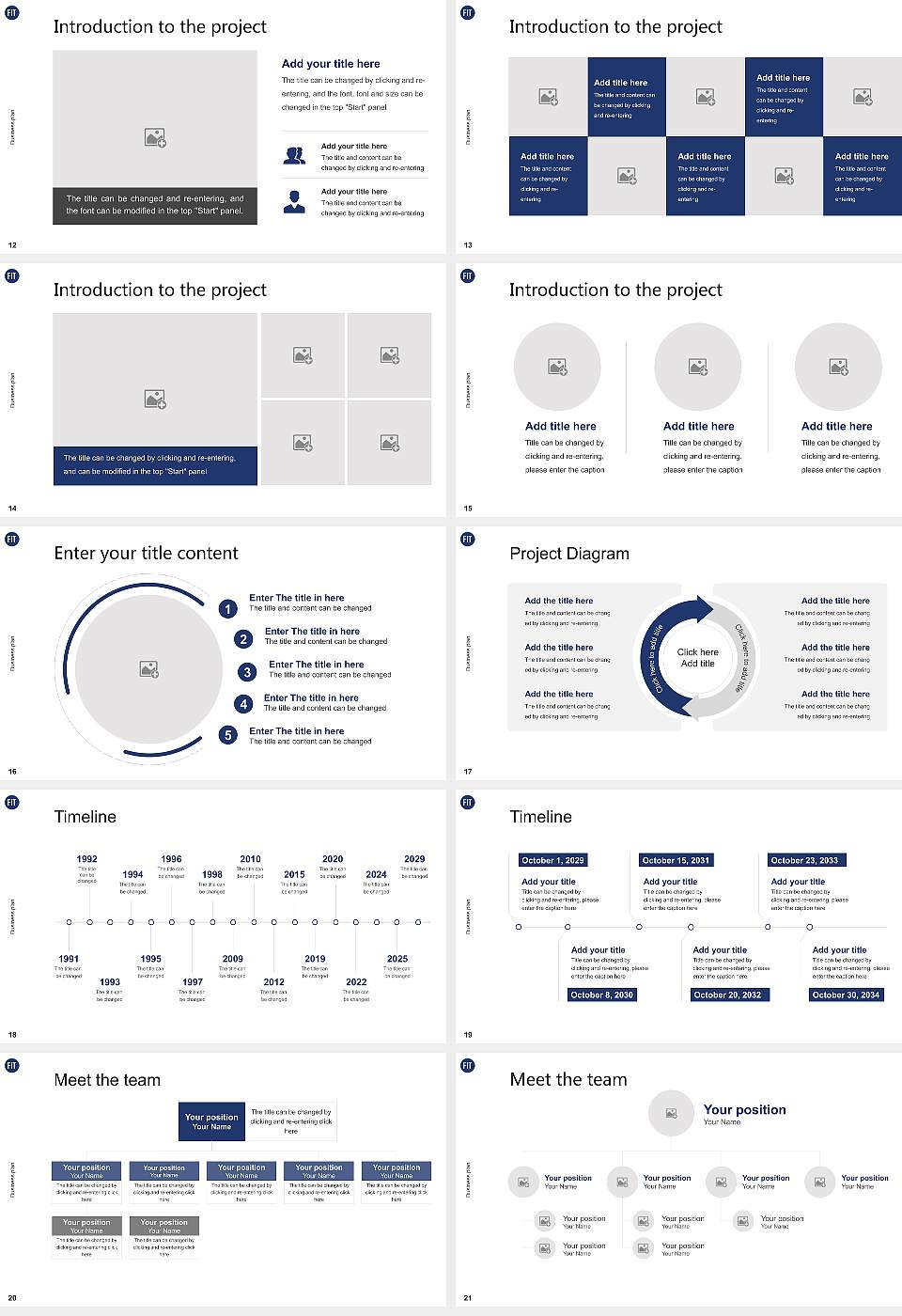 Fashion Institute of Technology Competition/Entrepreneurship Contest PPT Template16:9 ratio PPT effect preview image3