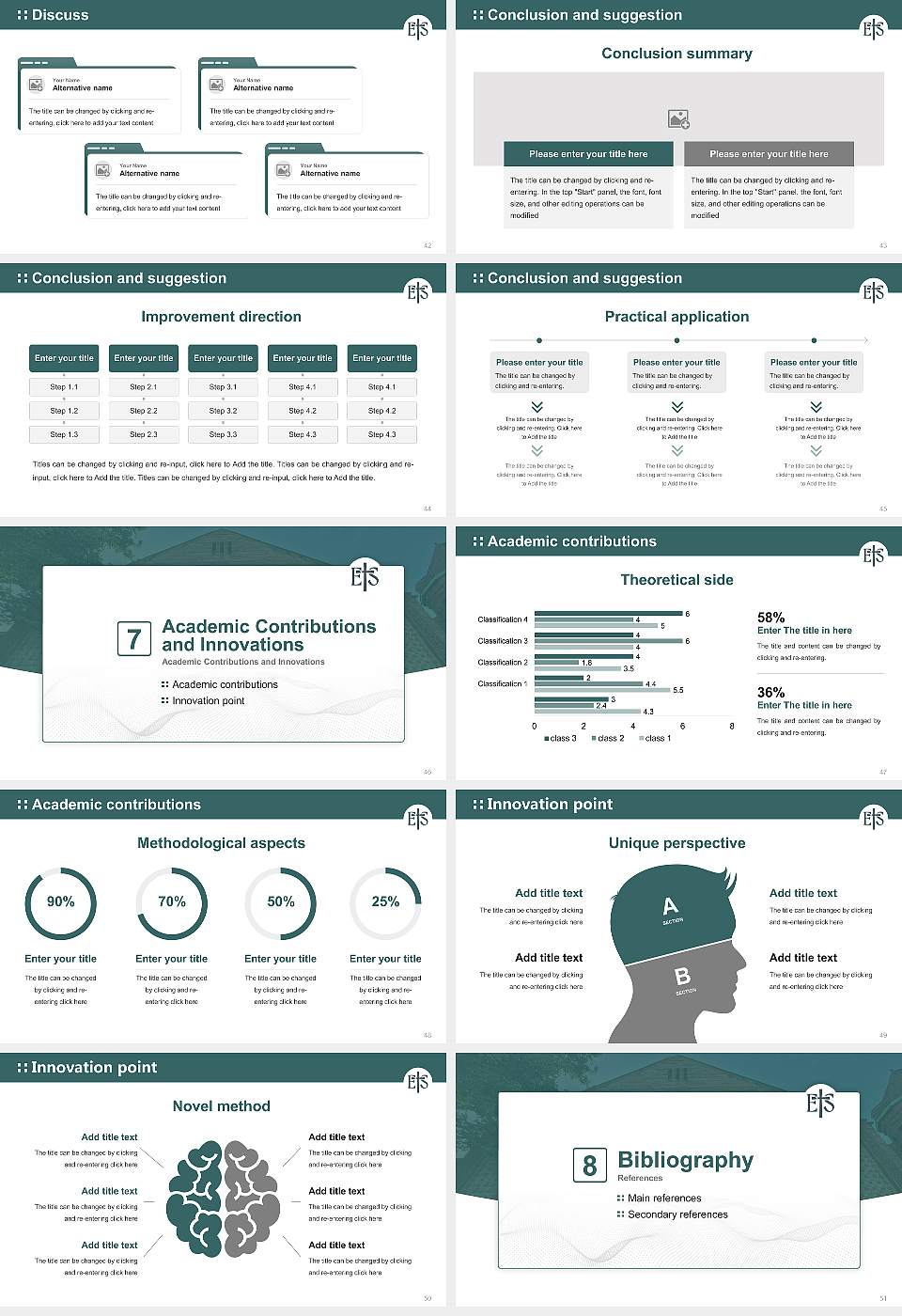 Ecumenical Theological Seminary Graduation Thesis Defense PPT Template16:9 ratio PPT effect preview image6