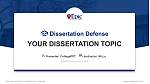 Epic Bible College Graduation Thesis Defense PPT Template
