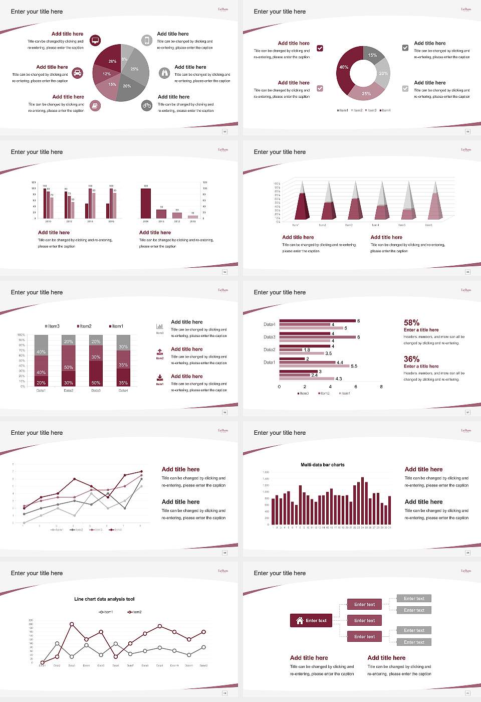 Earlham College Course/Courseware Creation PPT Template16:9 ratio PPT effect preview image3