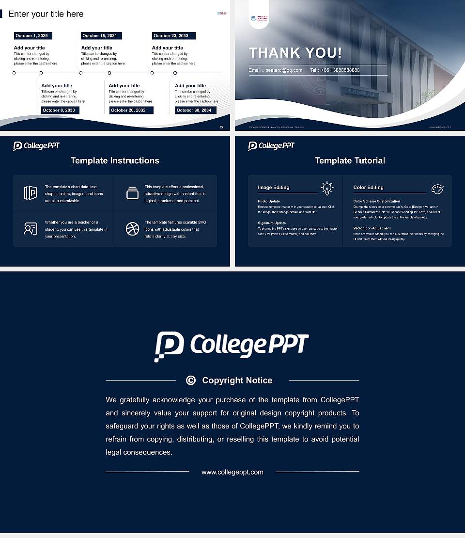 Fairleigh Dickinson University-Metropolitan Campus Lecture Sharing and Networking Event PPT Template16:9 ratio PPT effect preview image4