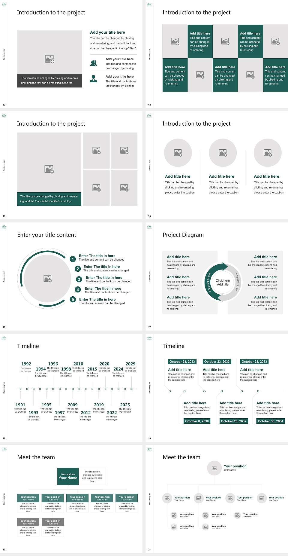 Eden Theological Seminary Competition/Entrepreneurship Contest PPT Template4:3 ratio PPT effect preview image3