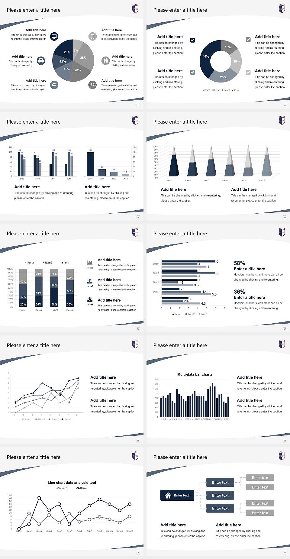 Fairfax University of America Course/Courseware Creation PPT Template4:3 ratio PPT effect preview image3