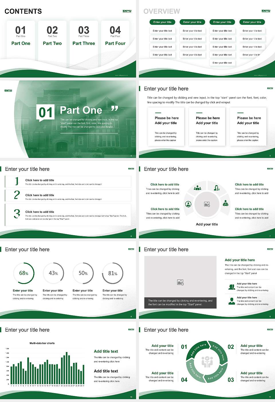 Eastern New Mexico University-Main Campus Lecture Sharing and Networking Event PPT Template16:9 ratio PPT effect preview image2