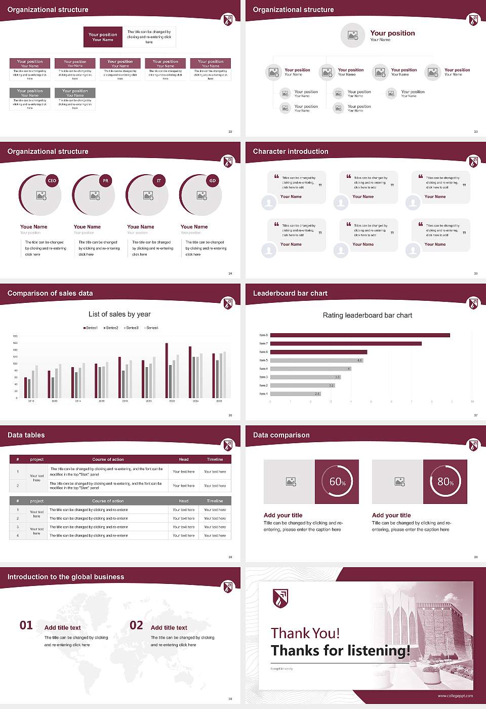 Evangel University Academic Presentation/Research Findings Report PPT Template16:9 ratio PPT effect preview image4