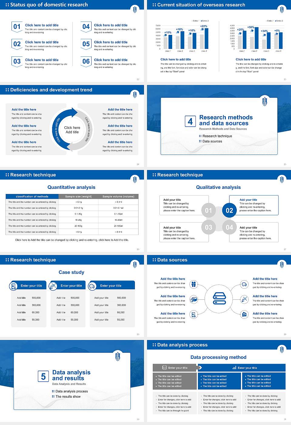 Faulkner University Graduation Thesis Defense PPT Template16:9 ratio PPT effect preview image4