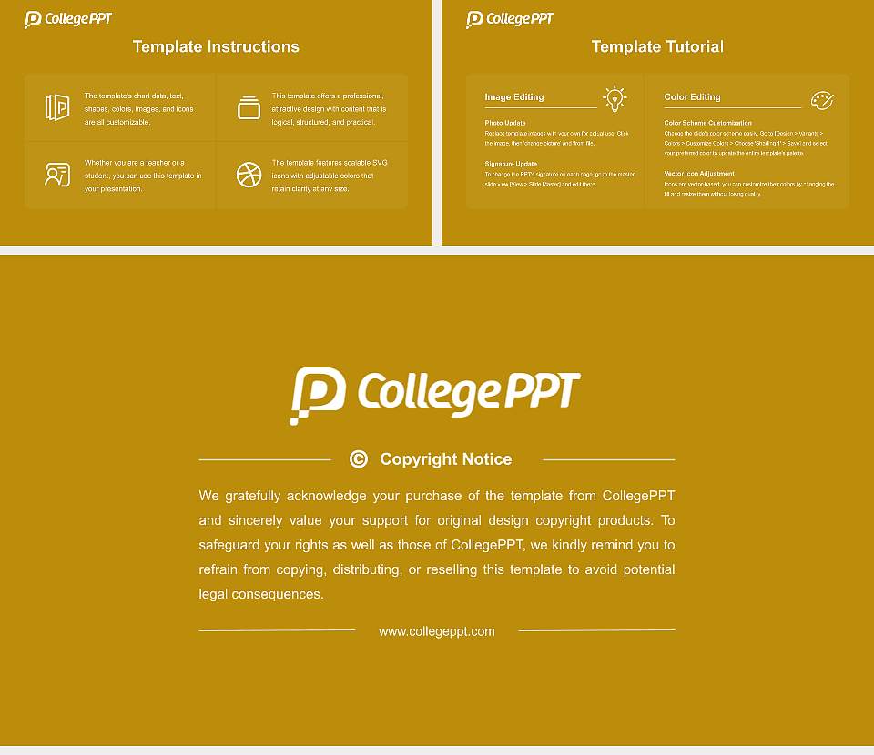 Emporia State University Academic Presentation/Research Findings Report PPT Template16:9 ratio PPT effect preview image5
