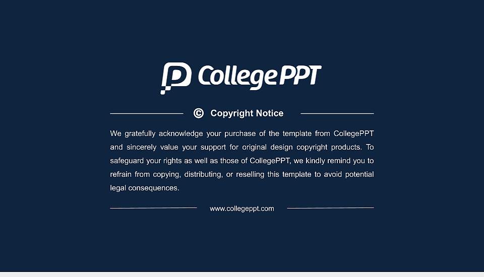 Fairfax University of America Thesis Proposal/Graduation Defense PPT Template16:9 ratio PPT effect preview image5
