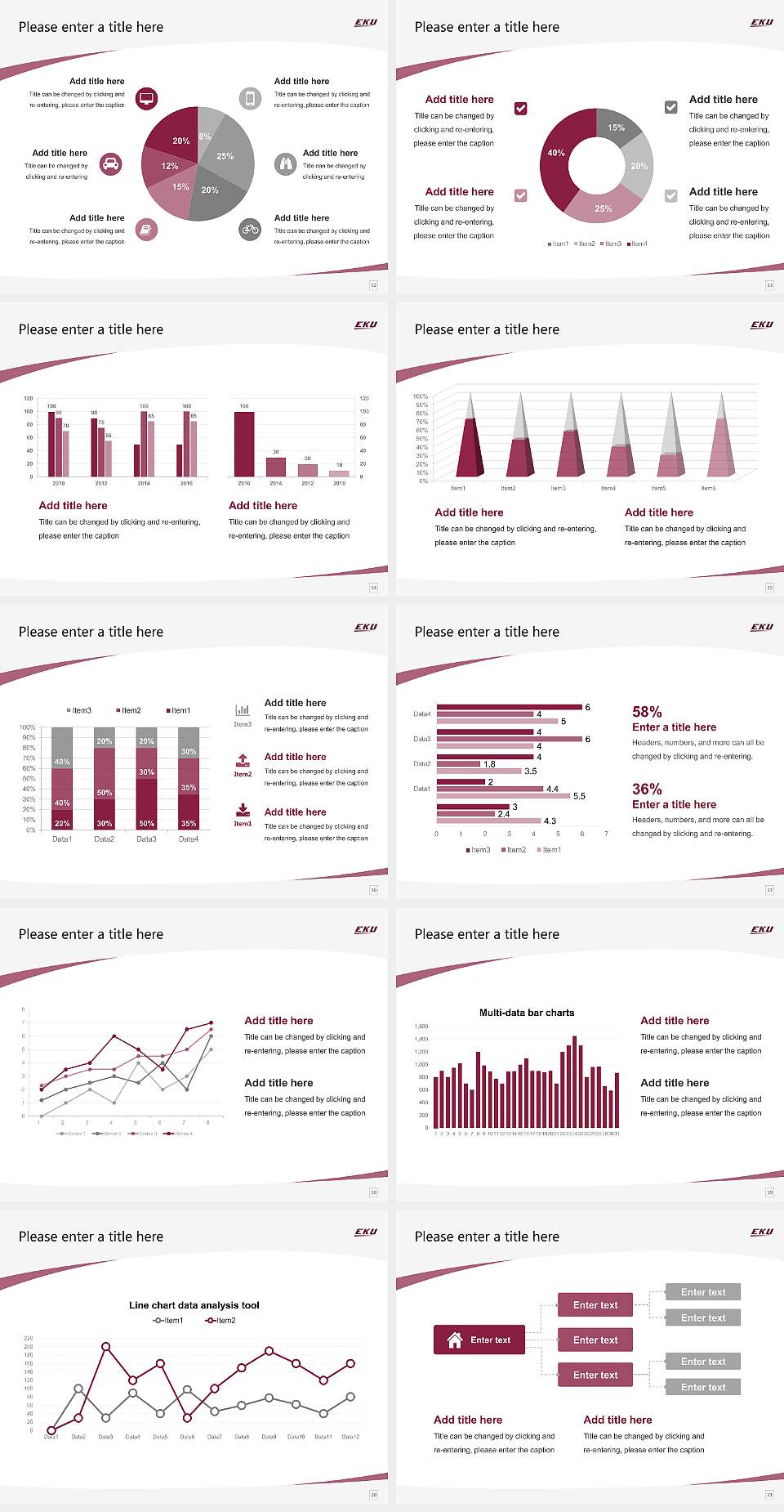Eastern Kentucky University Course/Courseware Creation PPT Template4:3 ratio PPT effect preview image3