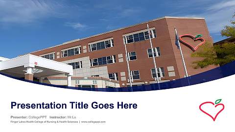 Finger Lakes Health College of Nursing & Health Sciences Course/Courseware Creation PPT Template
