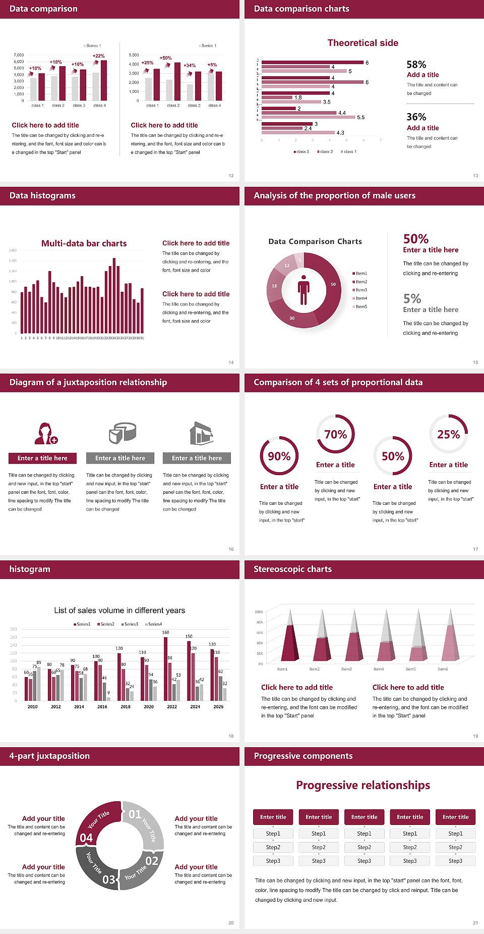Eastern University Thesis Proposal/Graduation Defense PPT Template4:3 ratio PPT effect preview image3
