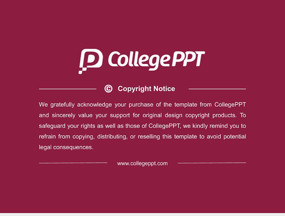 Eastern University Thesis Proposal/Graduation Defense PPT Template4:3 ratio PPT effect preview image5